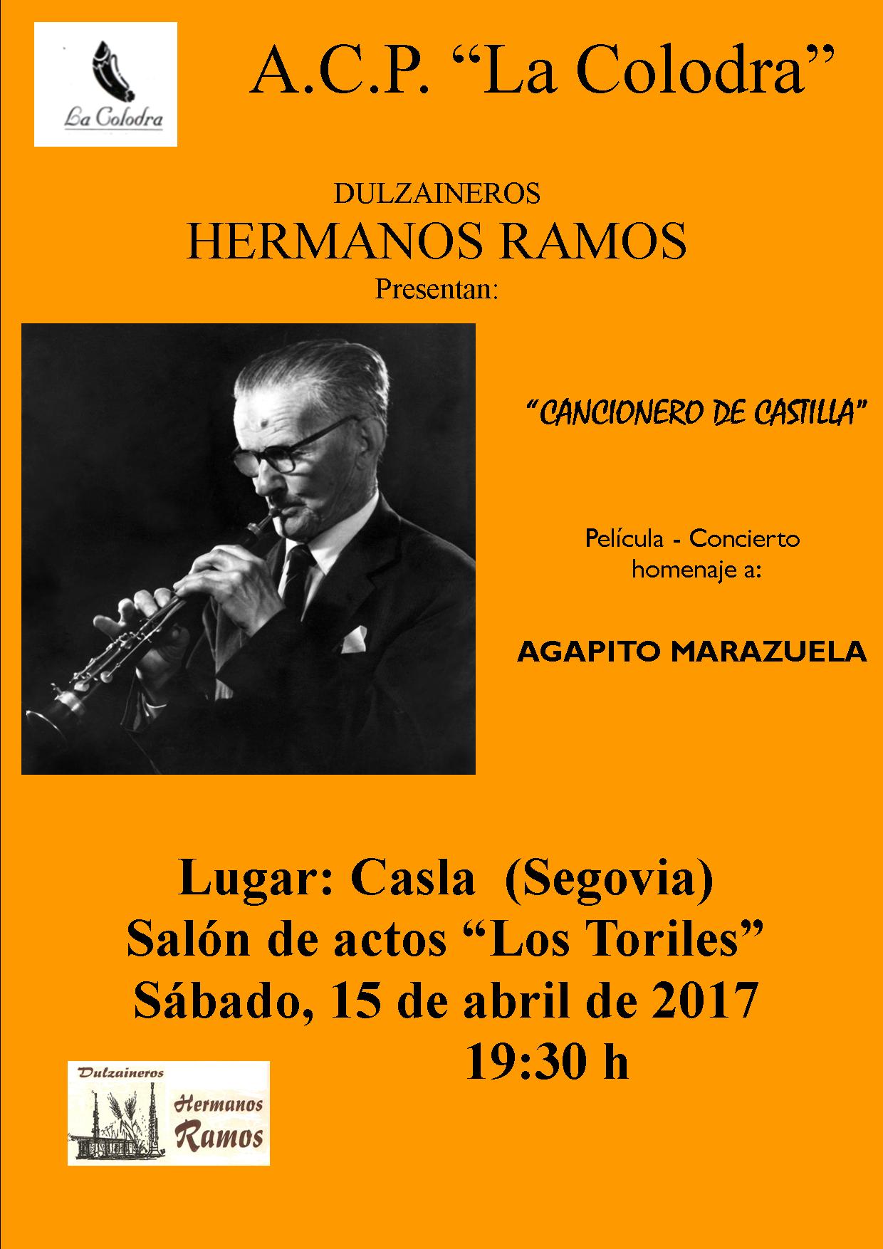 cartel dulzainas agapito 2